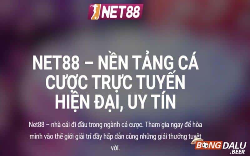 Thông tin giới thiệu về sân chơi cá cược Net88